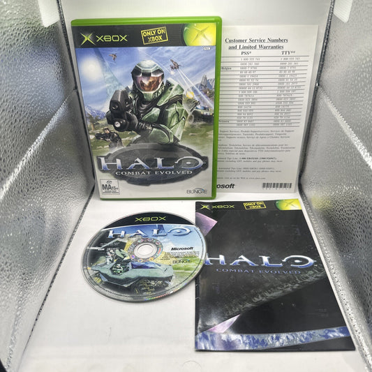 Halo: Combat Evolved • Xbox Original Game + Manual (2001) PAL AUS • Complete CIB