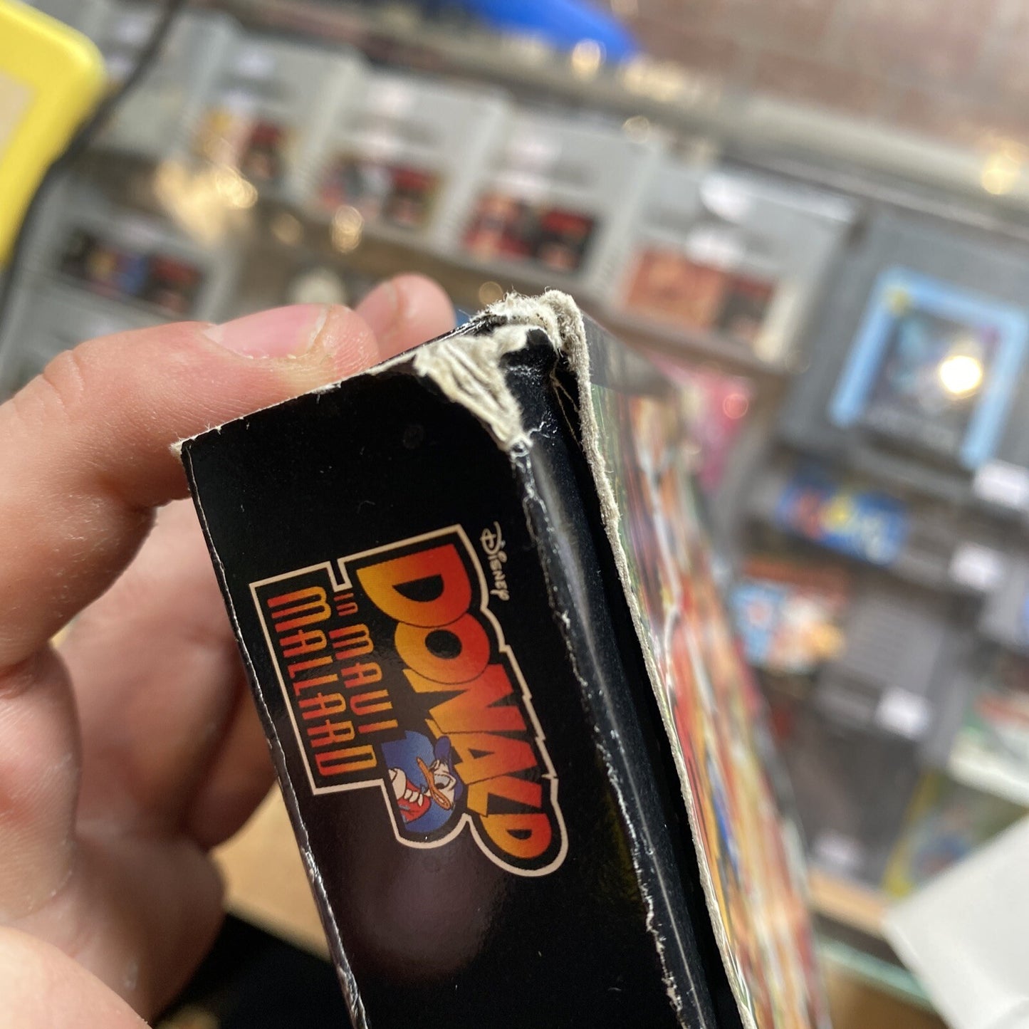 Donald In Maui Mallard Super Nintendo SNES Game In Box + Manual PAL AUS • Boxed