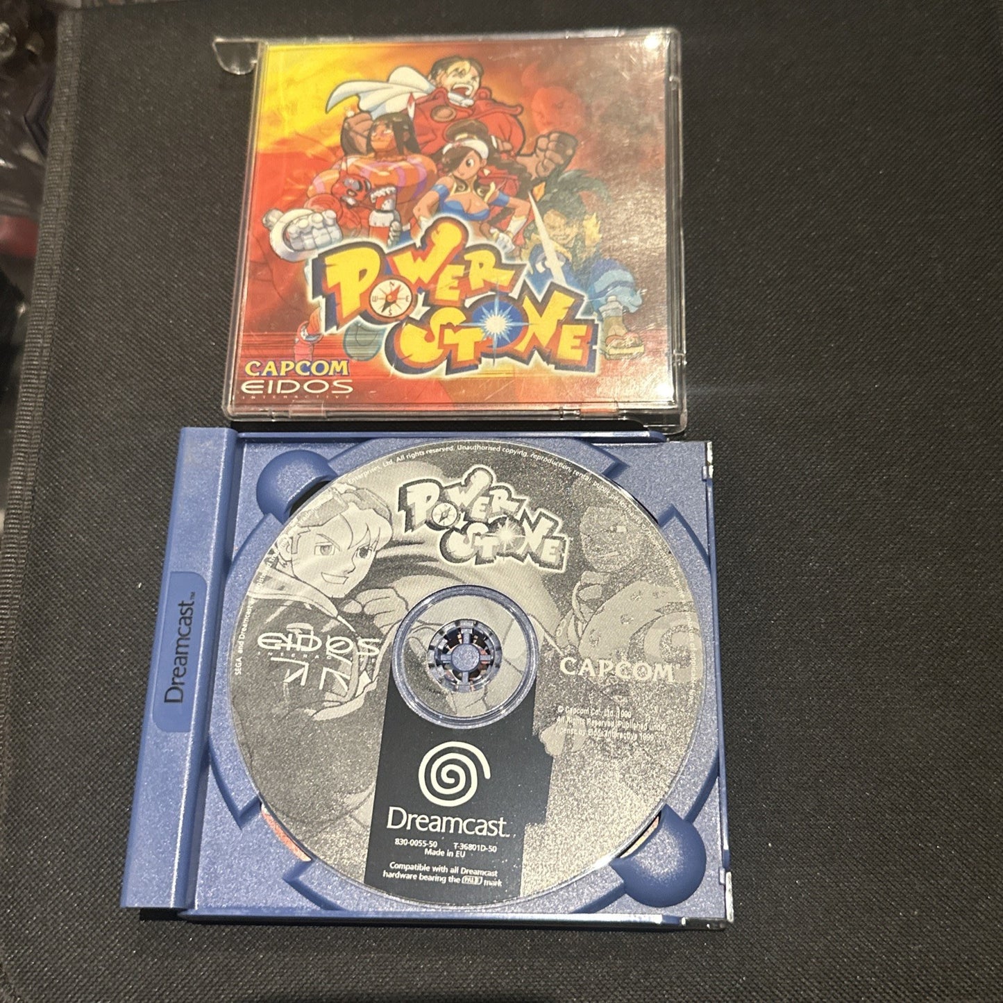 Power Stone • Sega Dreamcast Game + Manual (1999) PAL Complete • Capcom Fighting
