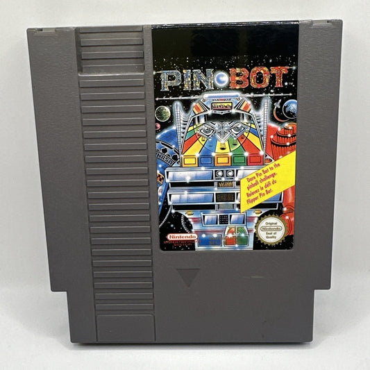 Pin Bot • Nintendo NES Game (1990) PAL • Cartridge Only • Pinbot