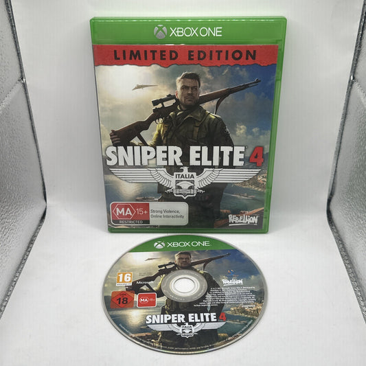 Sniper Elite 4 - Limited Edition • Xbox One Game (2017) PAL AUS