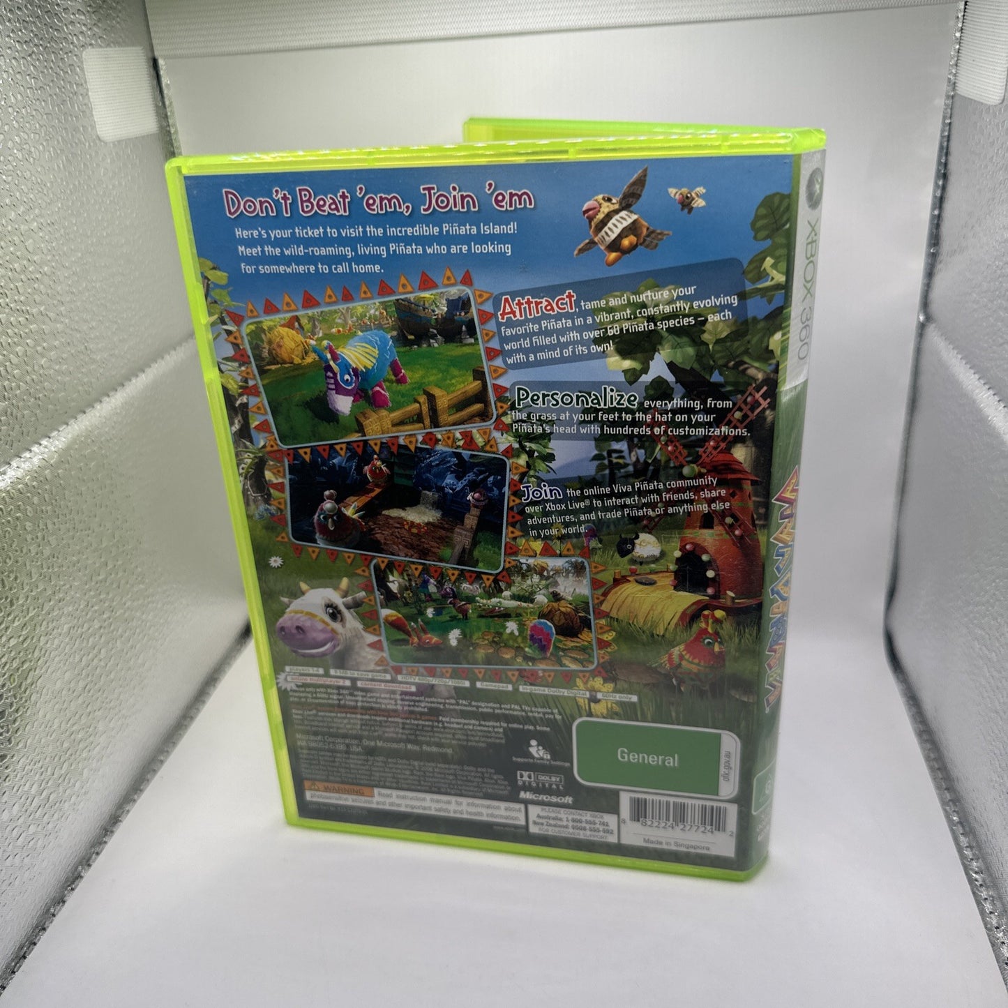 Viva Pinata • Xbox 360 Game + Manual (2006) PAL AUS • Complete CIB • Viva Piñata
