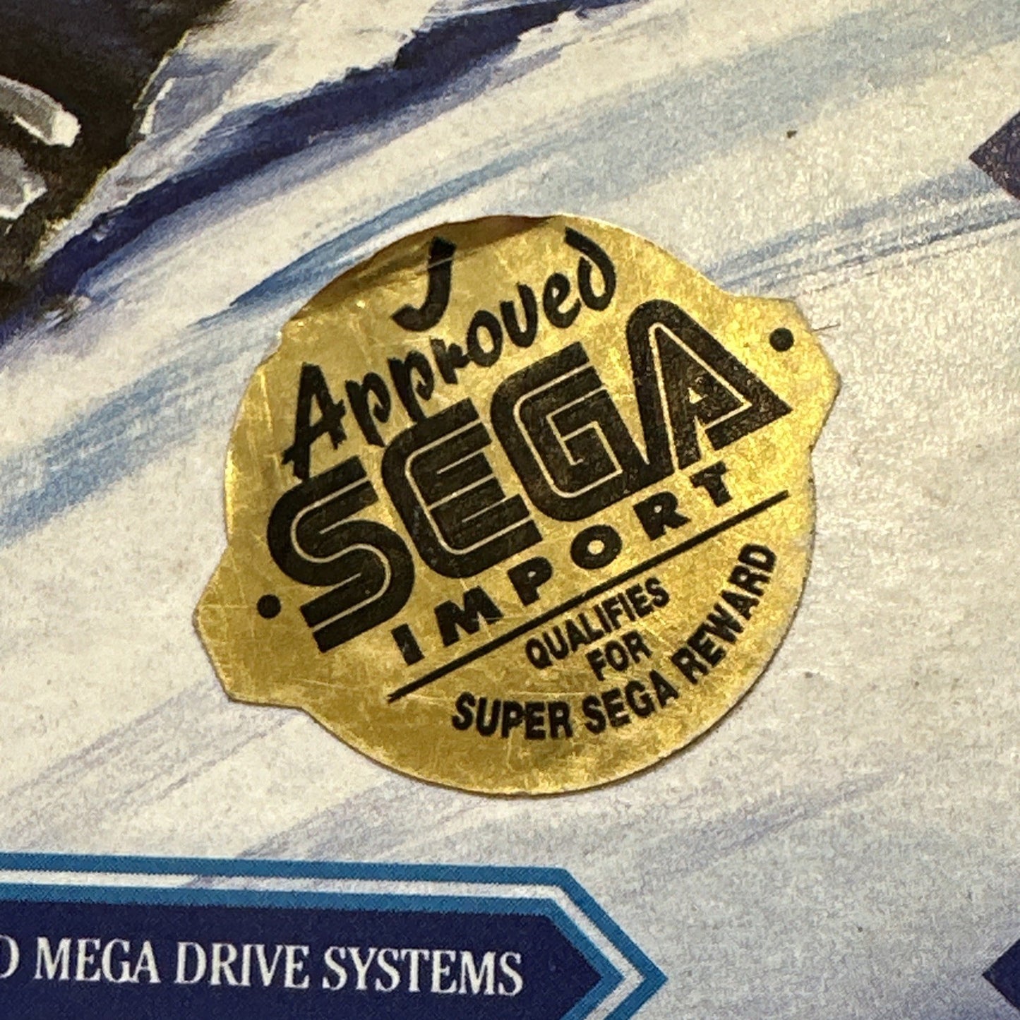 Winter Challenge • SEGA Genesis Game (1992) W/ Cardboard Box • Ballistic