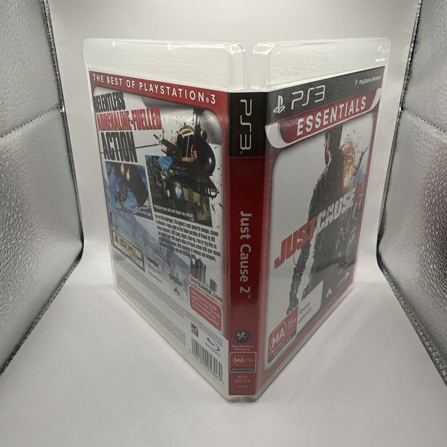 JUST CAUSE 2 • PlayStation 3 PS3 Game + Manual (2010) AUS • Complete CIB • Eidos