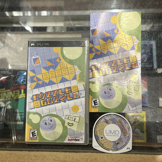 Puzzle Guzzle • Sony PSP PlayStation Portable Game + Manual (2008) Region Free