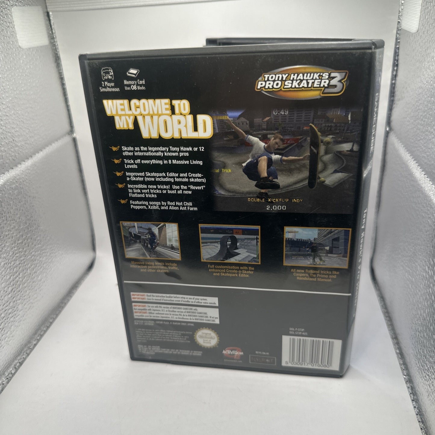 Tony Hawk's Pro Skater 3 • Nintendo GameCube Game + Manual (2002) PAL • Complete