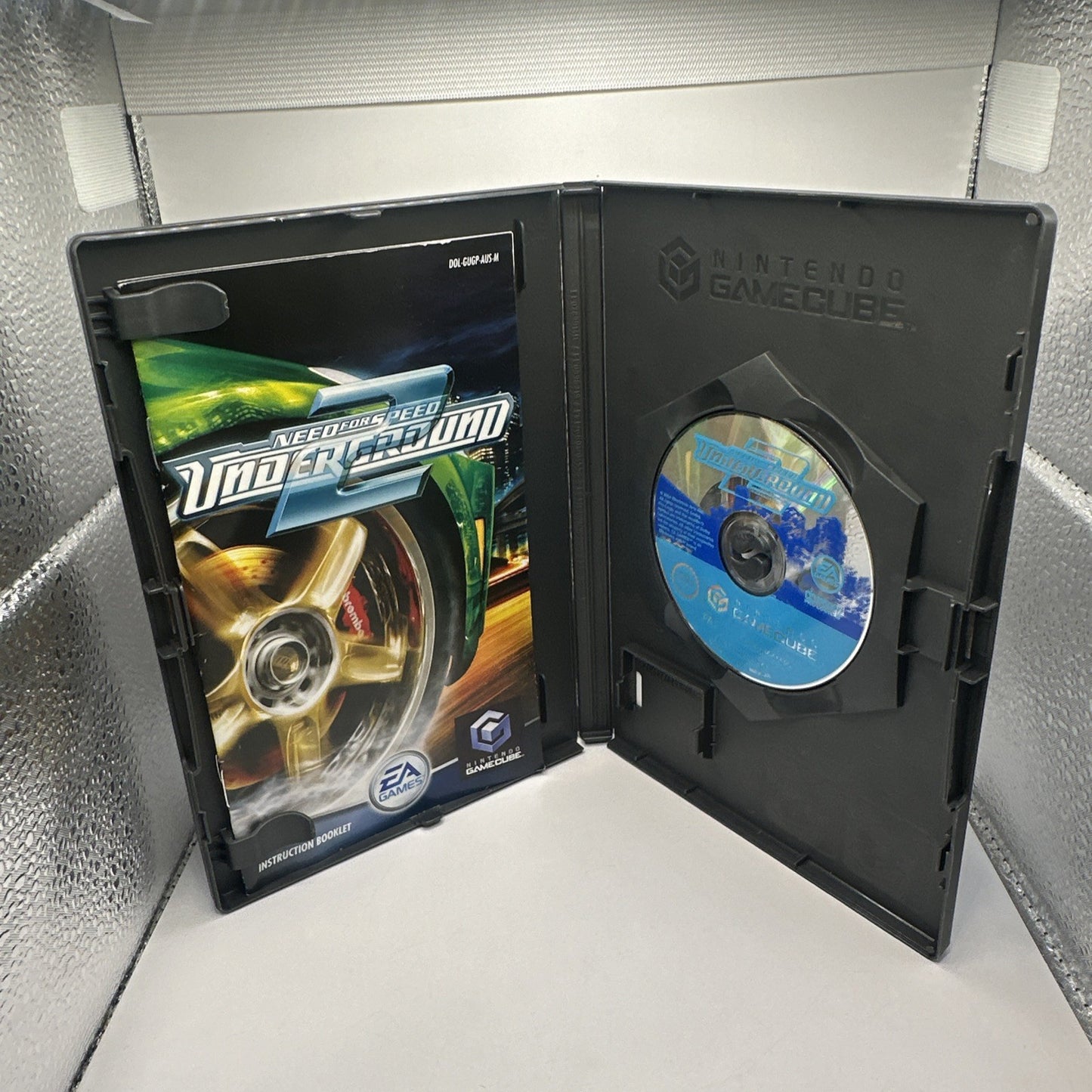 Need For Speed: Underground 2 • Nintendo GameCube + Manual (2004) PAL Car Racing