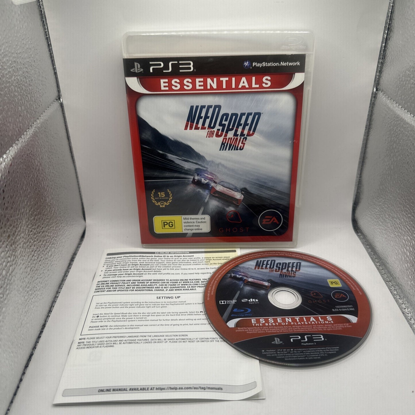 Need For Speed Rivals • PlayStation 3 PS3 Game (2013) AUS • Car Racing NFS