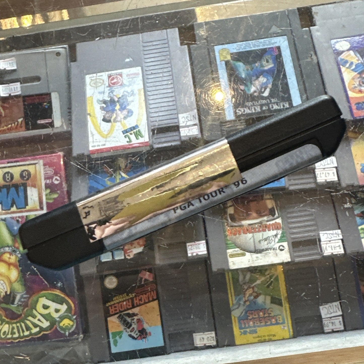 PGA Tour 96 • SEGA Genesis Game + Manual (1996) EA Sports Golf • Ex-Rental • CIB