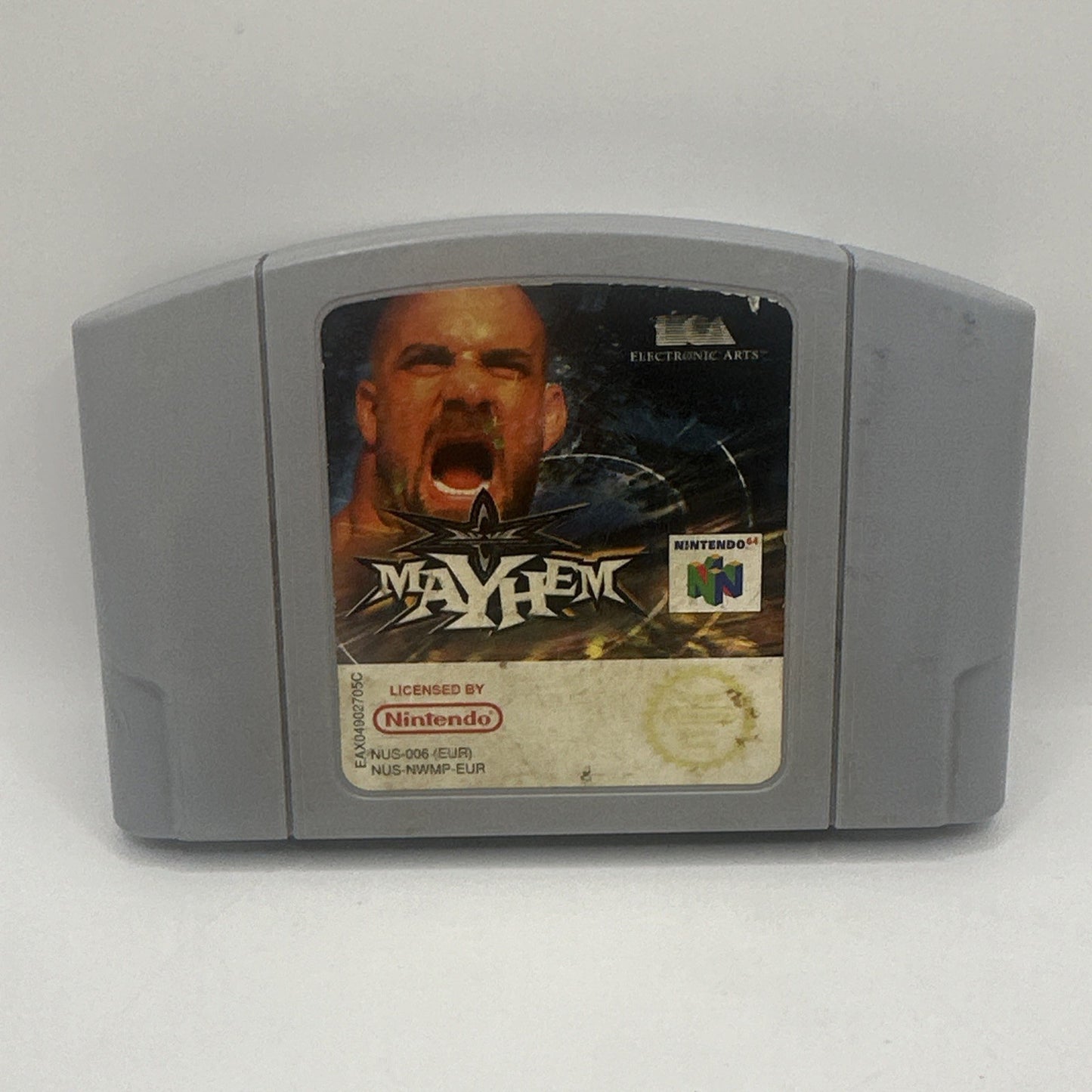 WCW Mayhem • Nintendo 64 N64 Game (1999) Cartridge Only • PAL • Wrestling