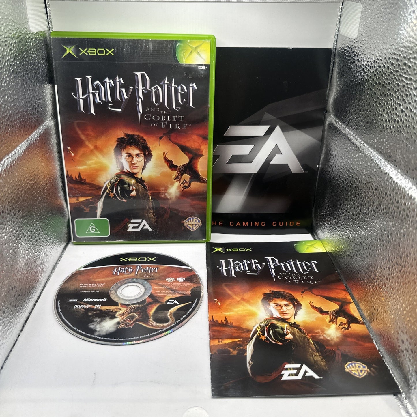 Harry Potter and the Goblet of Fire • Xbox Original Game + Manual (2005) PAL AUS