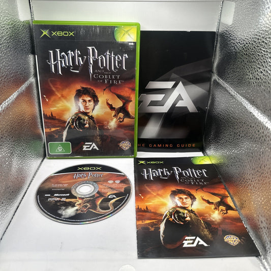 Harry Potter and the Goblet of Fire • Xbox Original Game + Manual (2005) PAL AUS