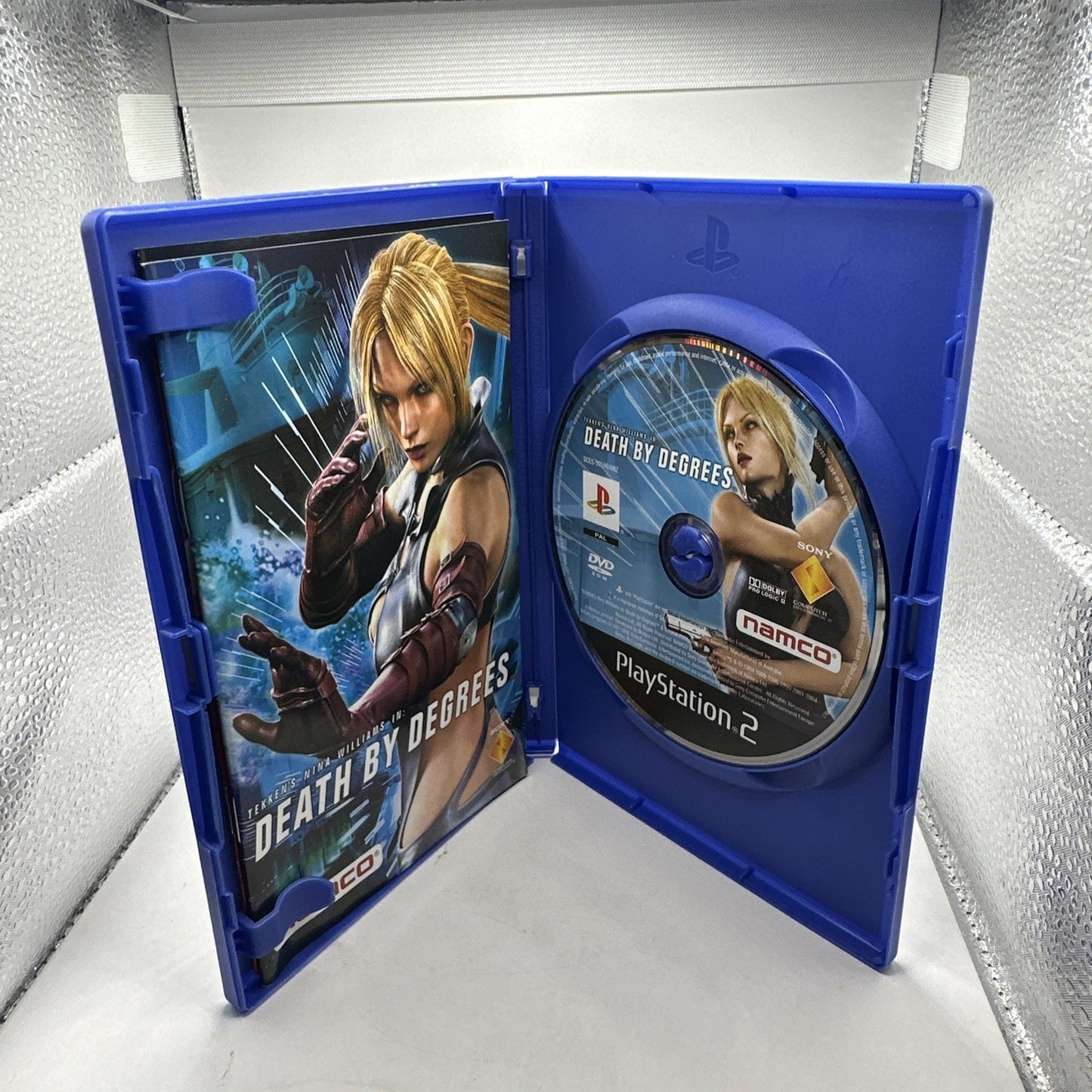 Death By Degrees • PlayStation 2 PS2 + Manual (2004) PAL AUS Complete CIB Tekken