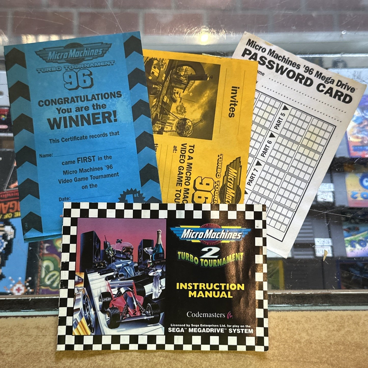 Micro Machines 2: Turbo Tournament • SEGA Mega Drive Game + Manual (1994) CIB