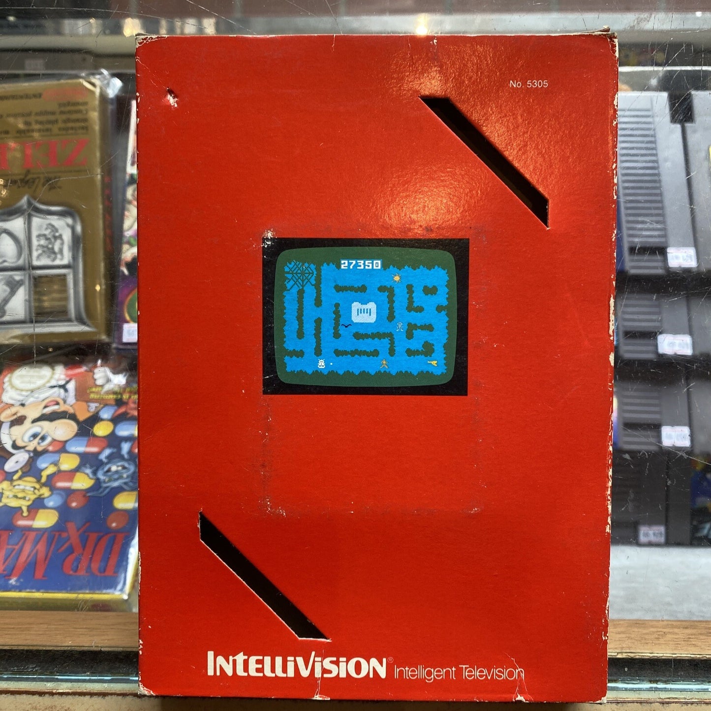 Night Stalker Intellivision Game In Box (1982) Complete Boxed W/ Overlays