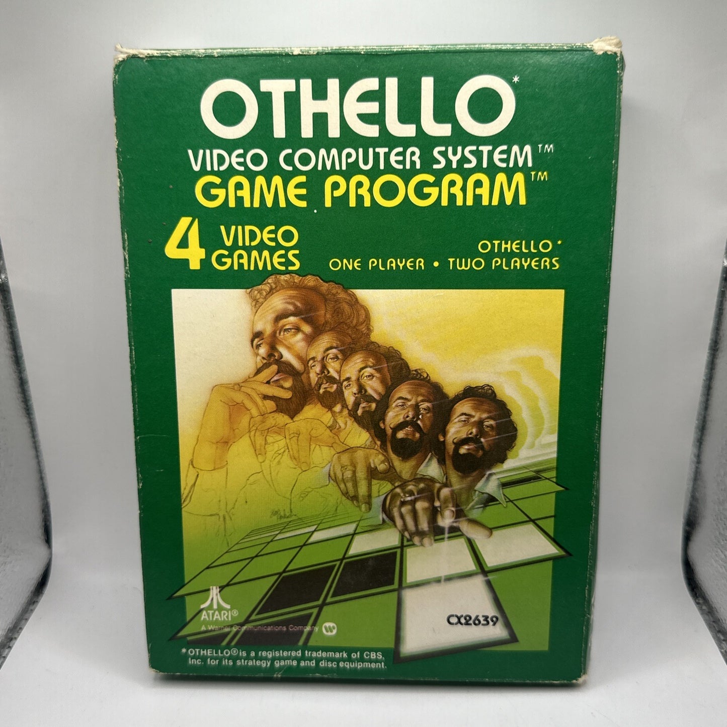 Othello • Atari 2600 Game In Box + Manual (1980) Boxed Complete CIB