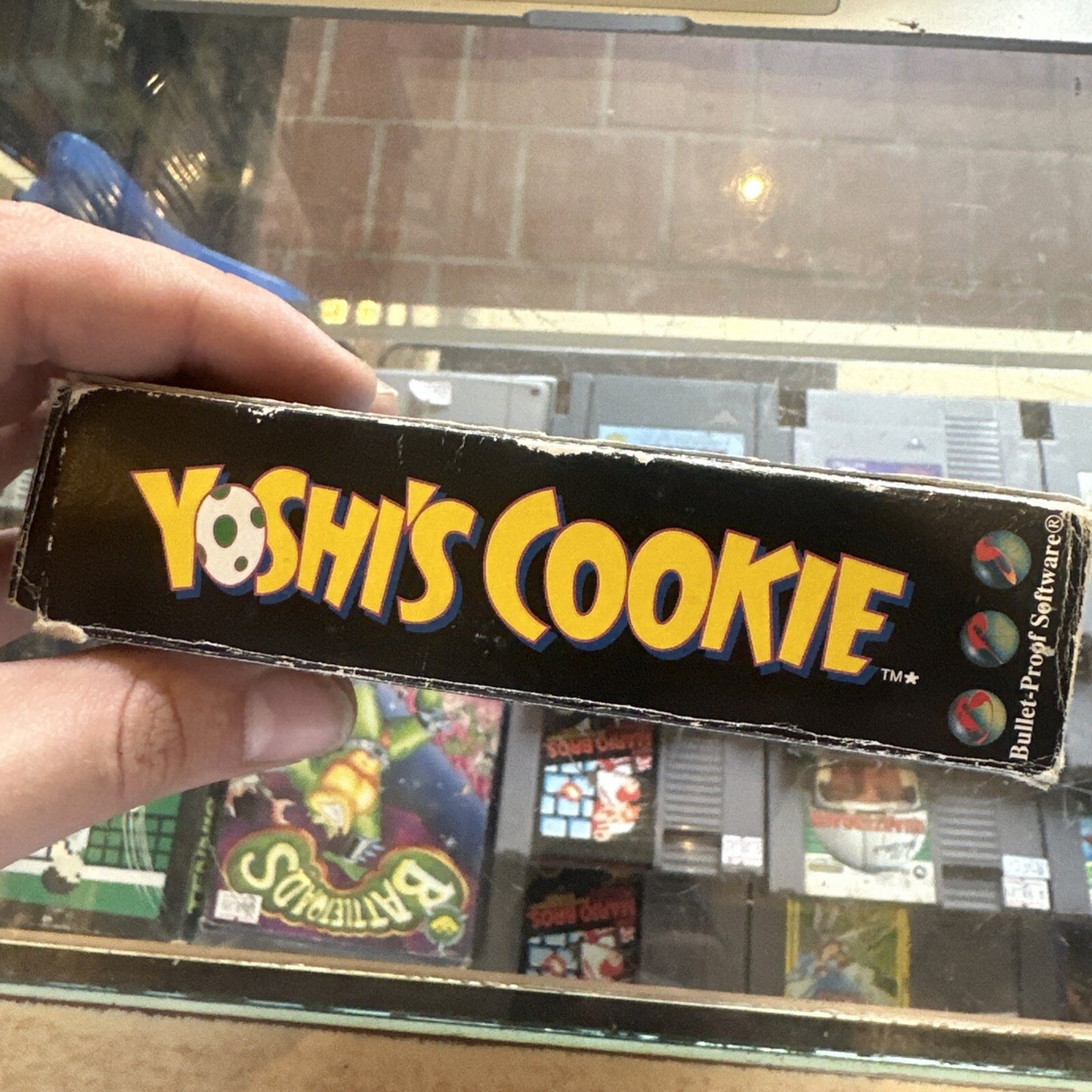 Yoshi's Cookie • Super Nintendo SNES Game In Box (1992) PAL • Boxed