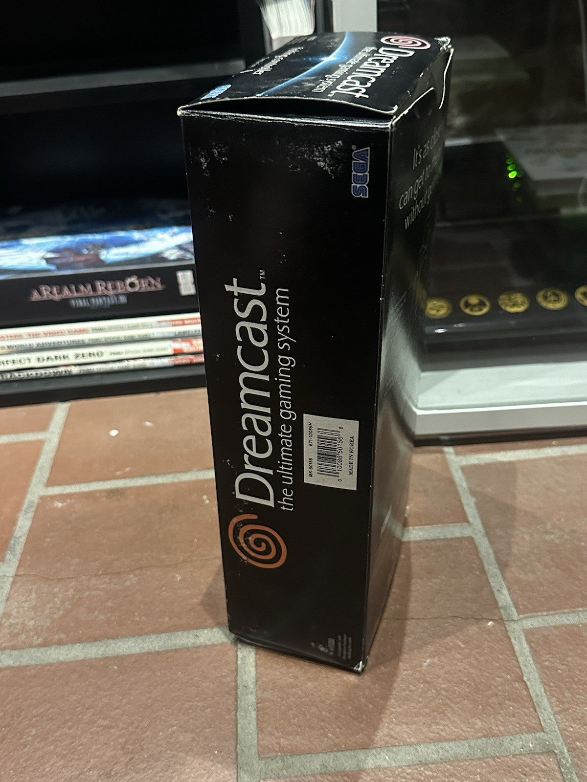 Sega Dreamcast Fishing Rod Controller + Box & Manual HKT-7800 USA Boxed Complete