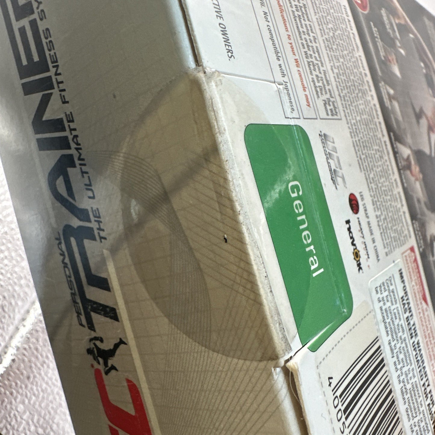 Personal UFC Trainer • Nintendo Wii Game + Leg Strap (2011) AUS PAL Complete CIB