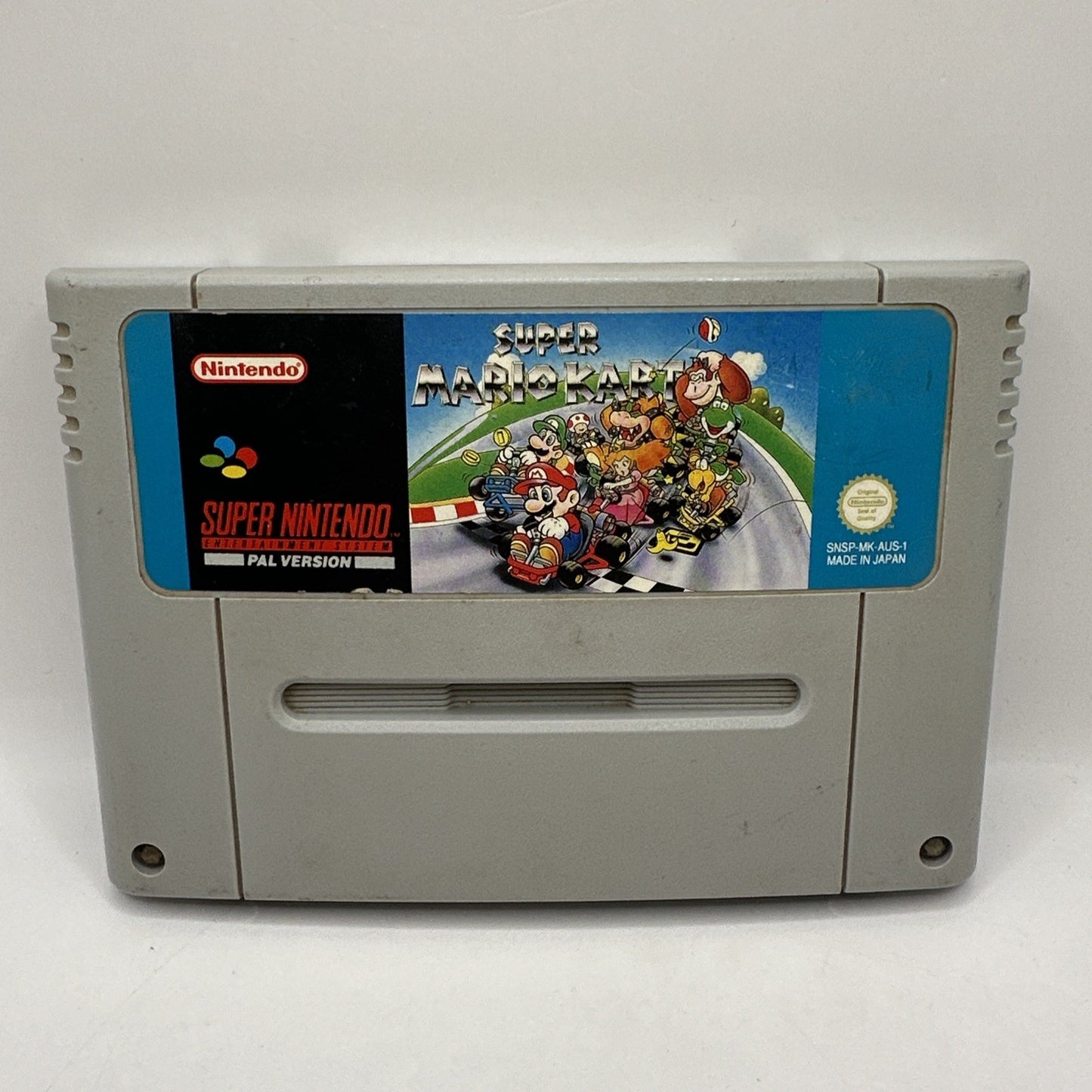 Super Mario Kart • Super Nintendo SNES Game (1992) PAL AUS • Cartridge Only
