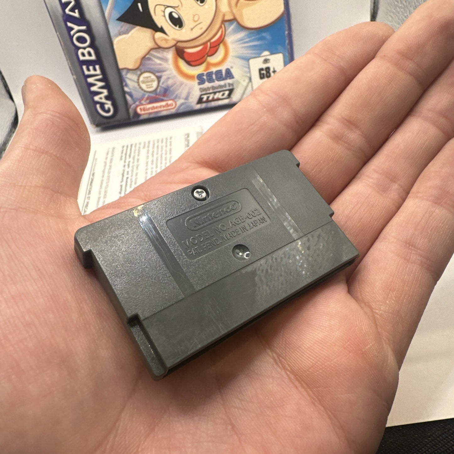 Astro Boy: Omega Factor • Nintendo Game Boy Advance GBA Game In Box Boxed SEGA