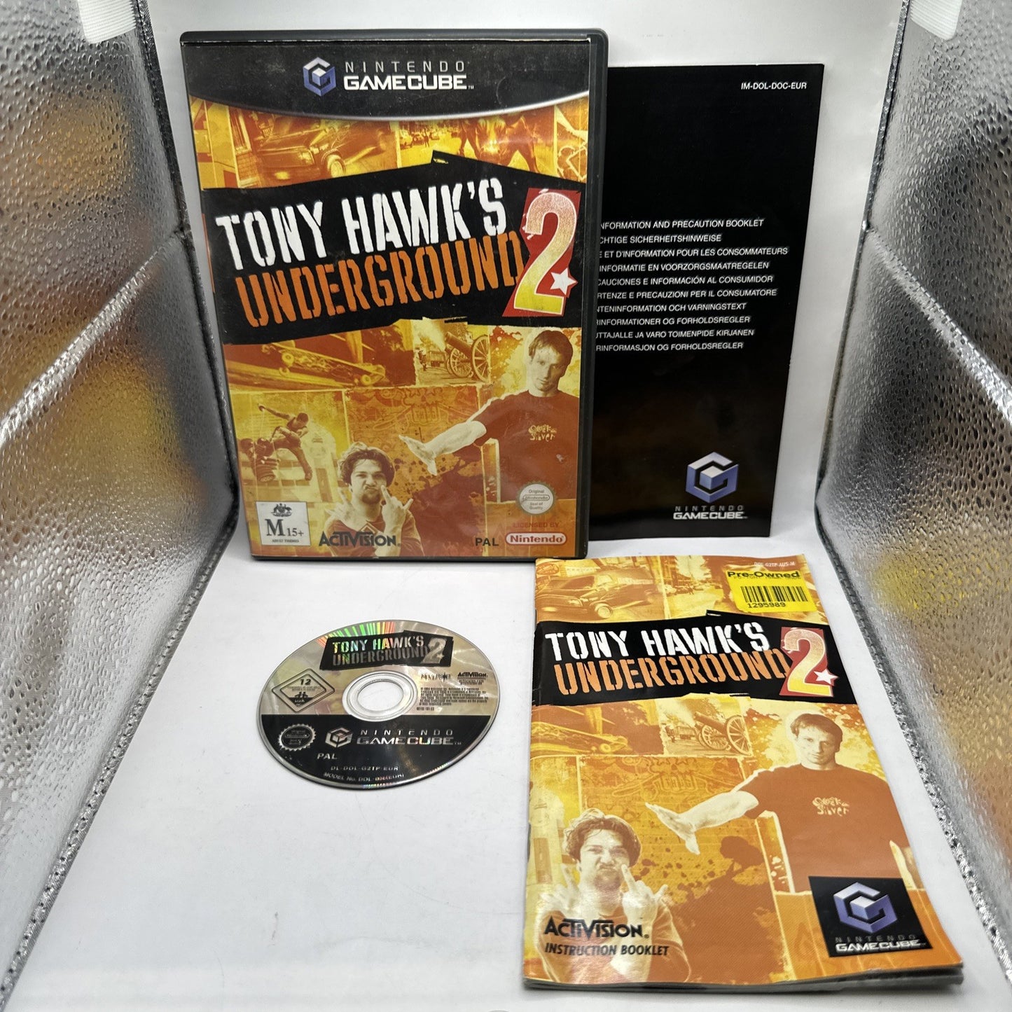 Tony Hawk's Underground 2 • Nintendo GameCube Game + Manual (2004) PAL AUS CIB