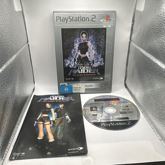Tomb Raider: The Angel of Darkness • PlayStation 2 PS2 + Manual (2003) Complete