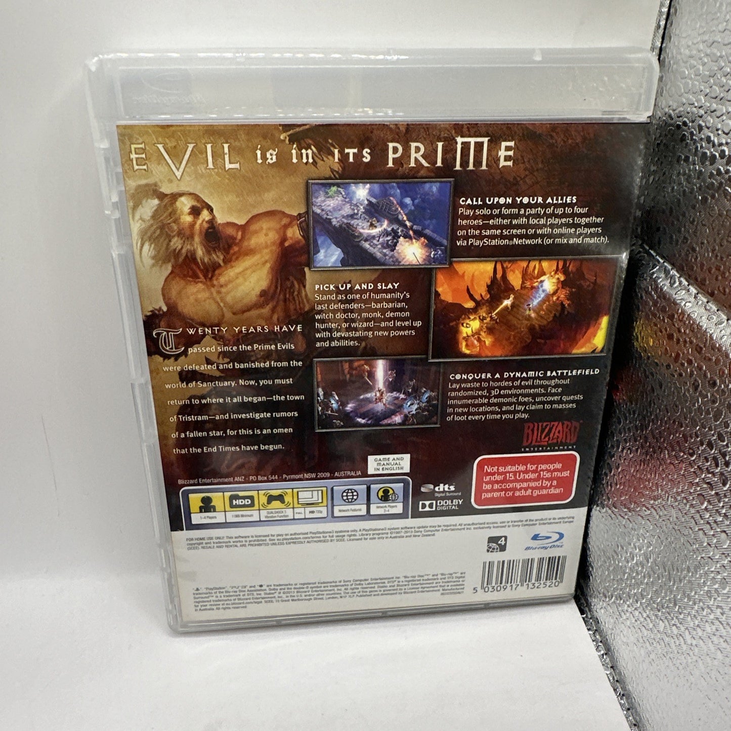 Diablo III • Sony PlayStation 3 PS3 Game + Manual (2013) AUS • Complete CIB