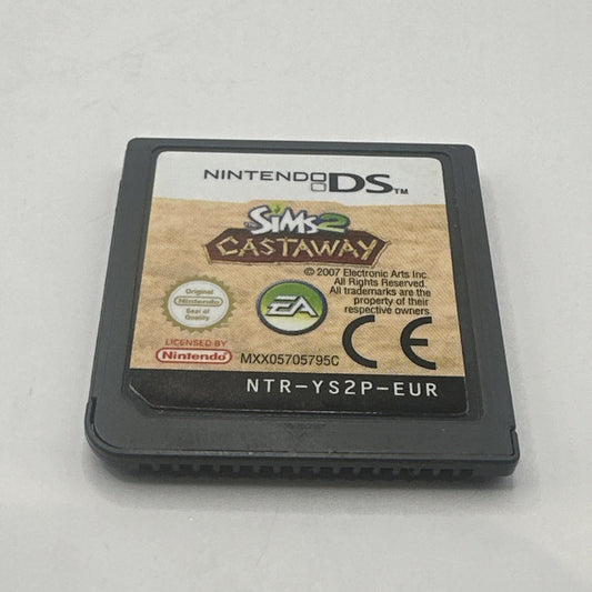 The Sims 2: Castaway • Nintendo DS Game (2007) Cartridge Only • EA