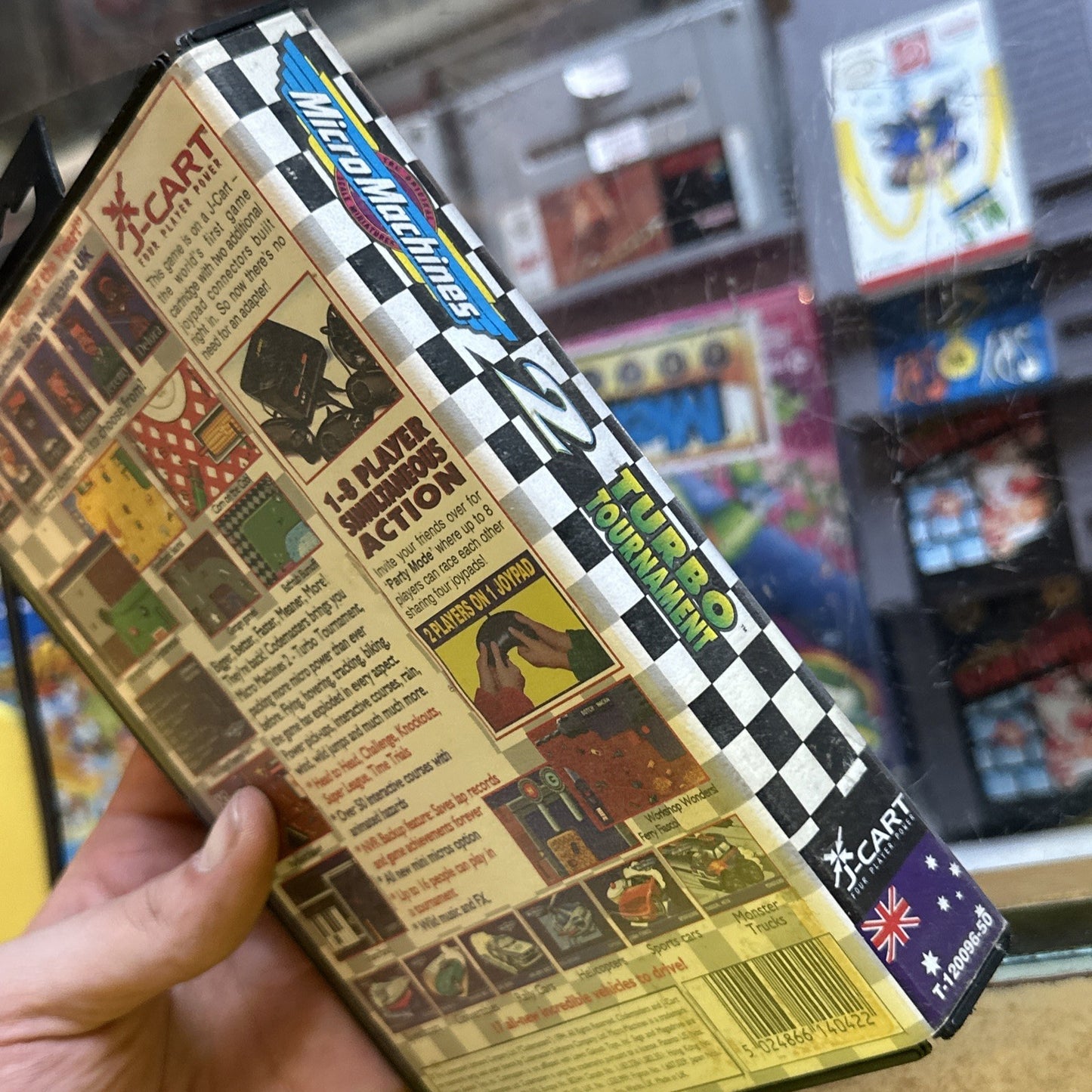 Micro Machines 2: Turbo Tournament • SEGA Mega Drive Game + Manual (1994) CIB