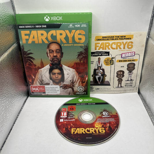 Far Cry 6 • Xbox Series X / Xbox One Game (2021) AUS • Ubisoft • Complete CIB