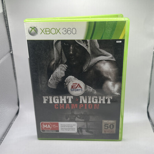 Fight Night Champion • Xbox 360 Game (2011) PAL AUS • EA Sports Boxing Fighting