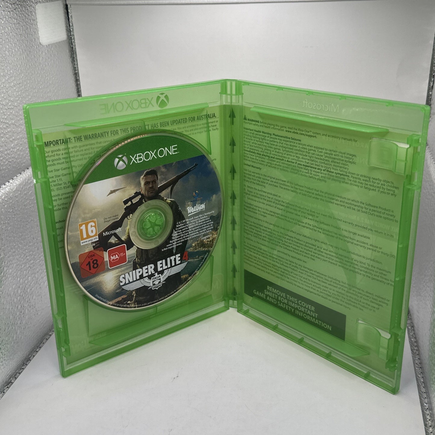 Sniper Elite 4 - Limited Edition • Xbox One Game (2017) PAL AUS