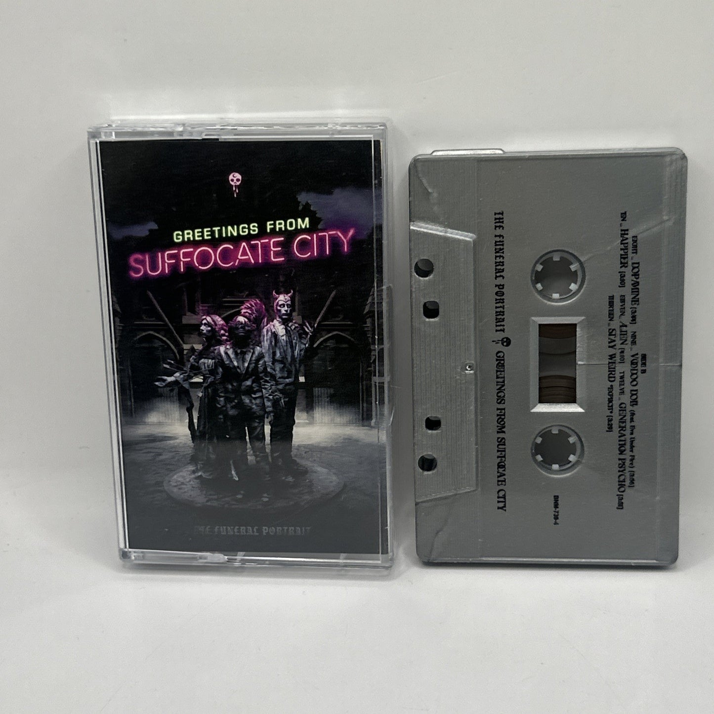 The Funeral Portrait • Greetings from Suffocate City Album Music Cassette Tape