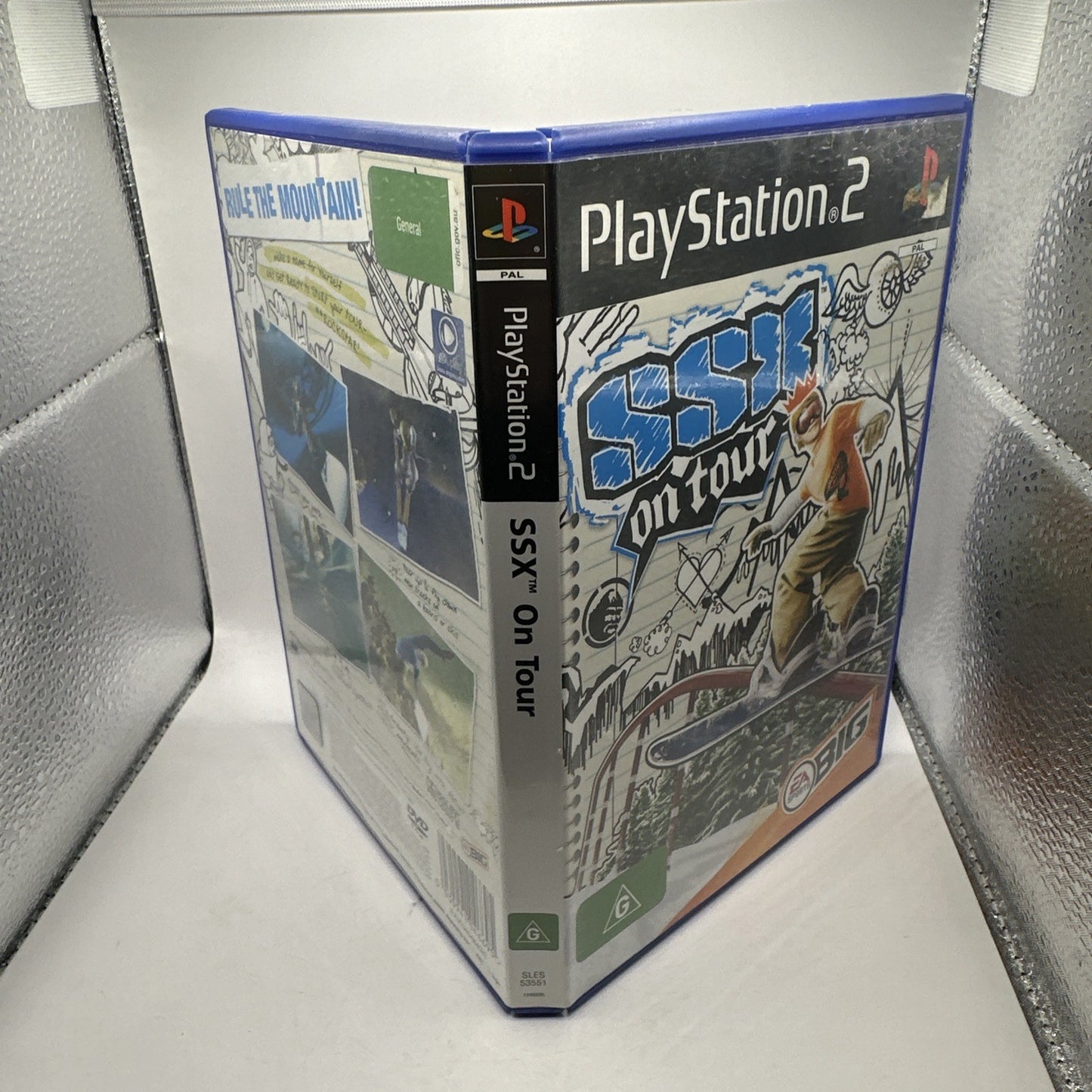 SSX on Tour • PlayStation 2 PS2 Game + Manual (2005) PAL AUS • Snowboarding Ski
