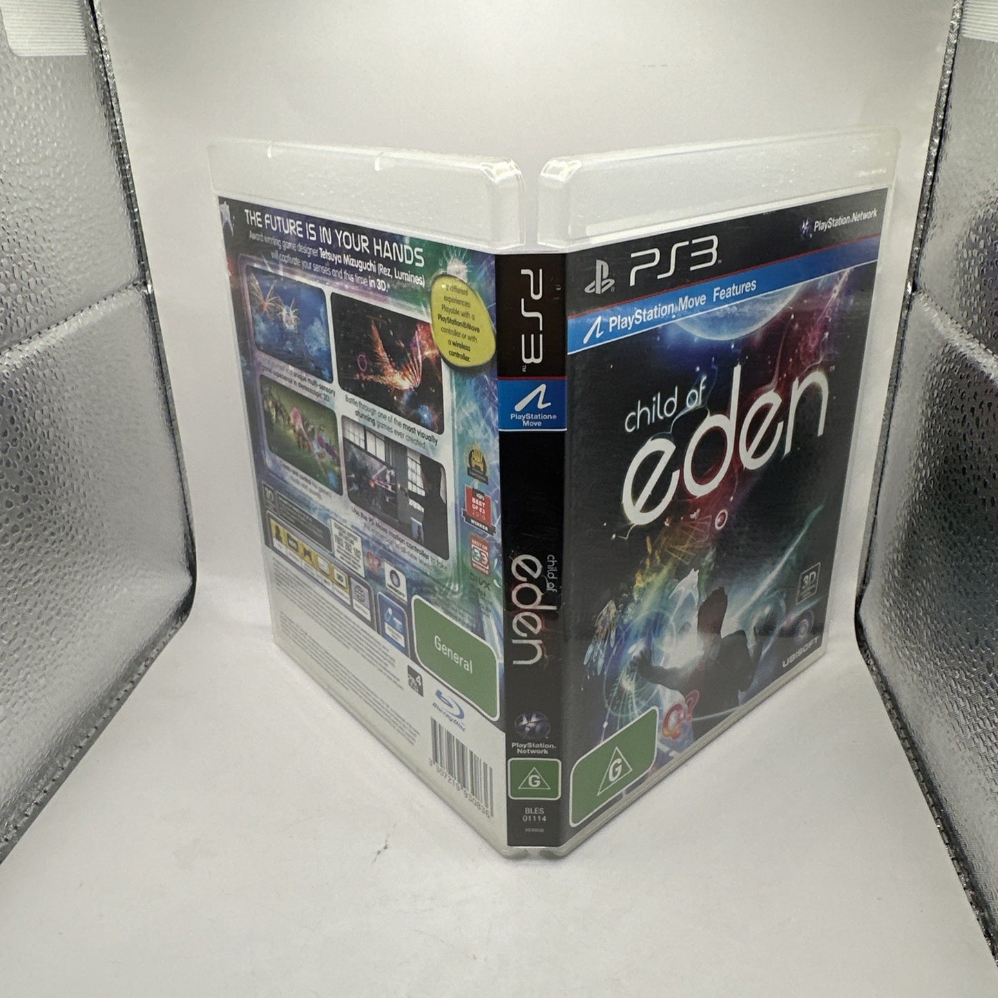 Child of Eden • PlayStation 3 PS3 Game + Manual (2011) AUS • Complete • Ubisoft