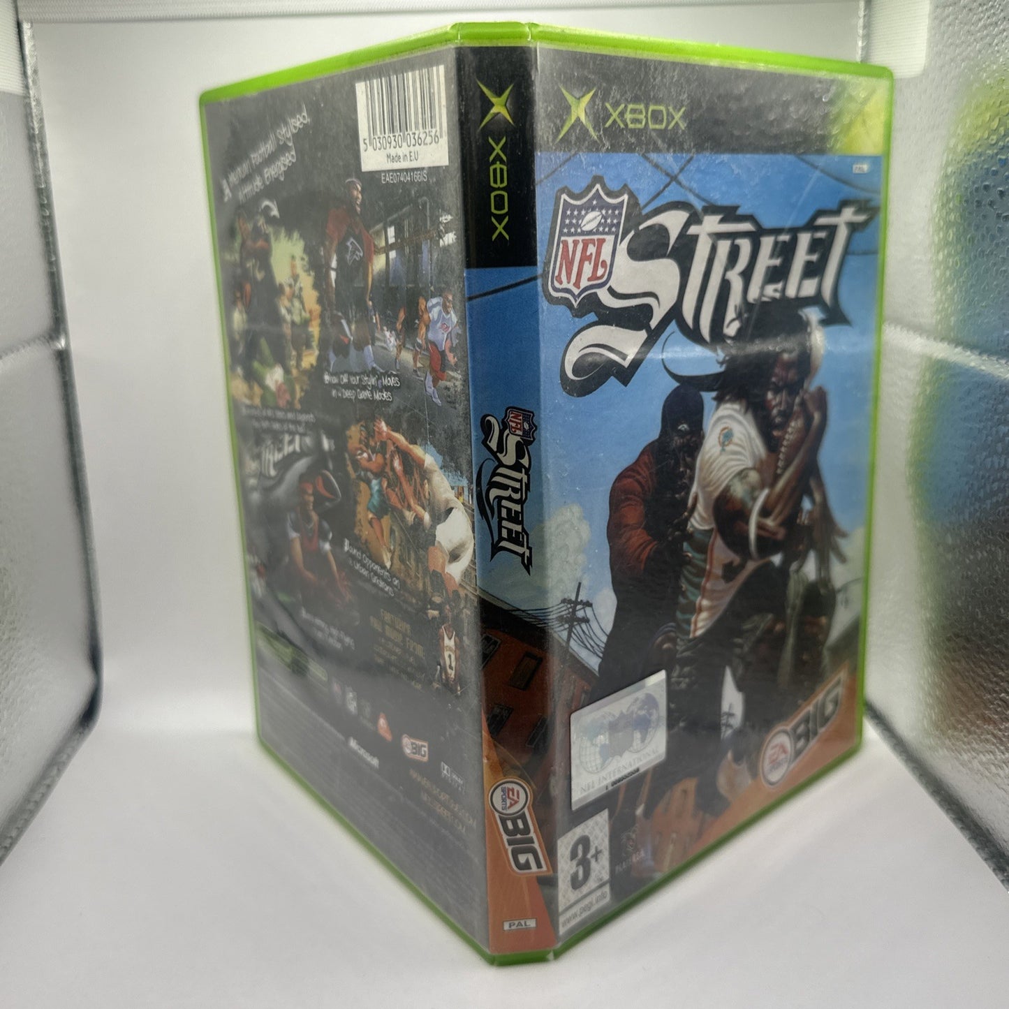 NFL Street • Xbox Original Game + Manual (2004) PAL Complete • American Football