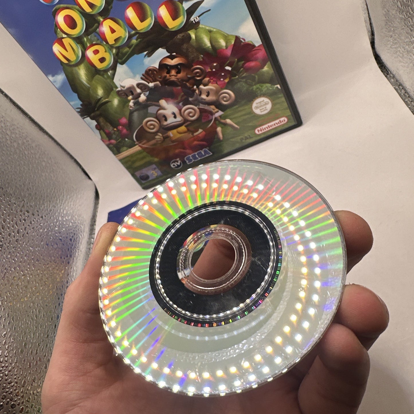 Super Monkey Ball • Nintendo GameCube Game + Manual (2001) PAL • SEGA