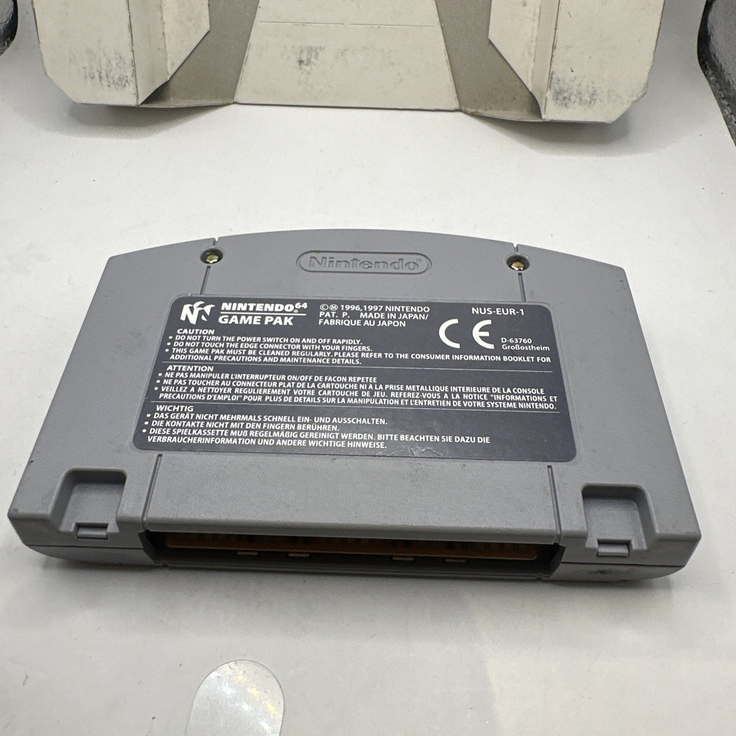 Hybrid Heaven • Nintendo 64 N64 Game + Box & Manual (1999) PAL • Boxed Compelte