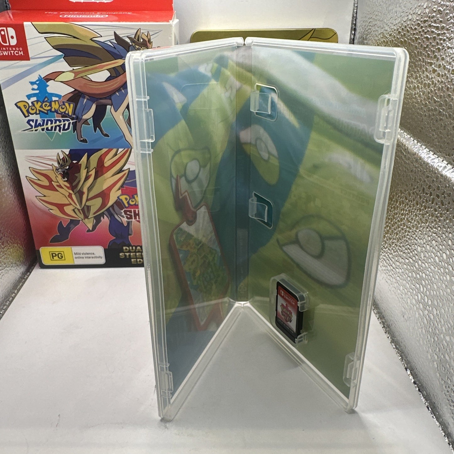 Pokémon Sword And Shield Dual Pack Steelbook Edition • Nintendo Switch • AUS
