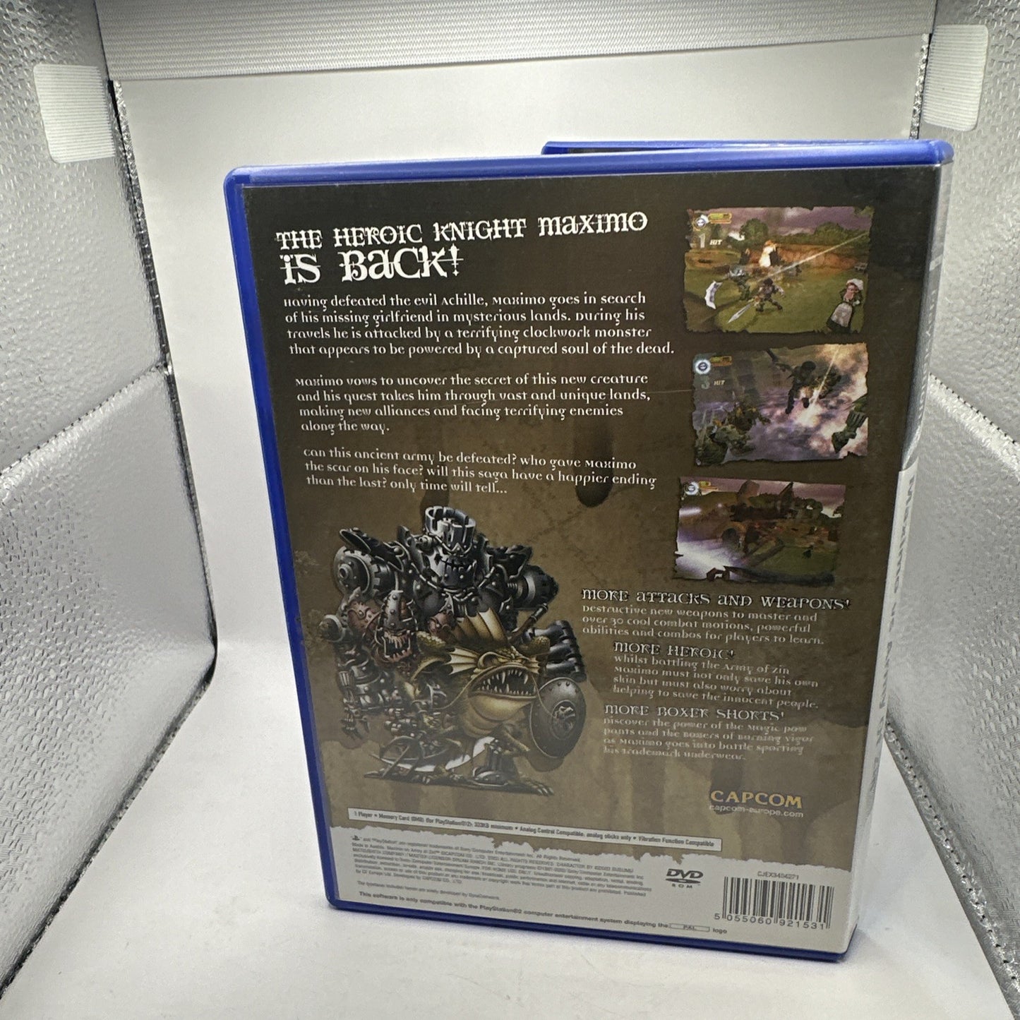 Maximo vs Army of Zin • PlayStation 2 PS2 Game + Manual (2003) PAL AUS Complete