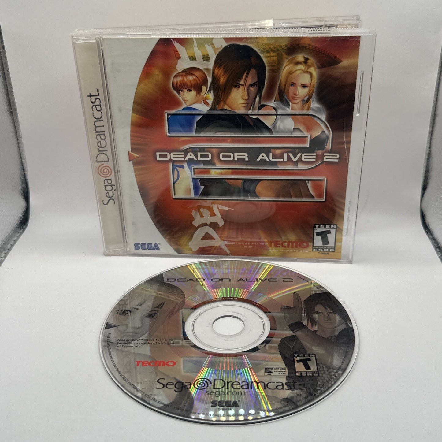 Dead or Alive 2 • Sega Dreamcast Game + Manual (1999) NTSC-U/C • Complete TECMO
