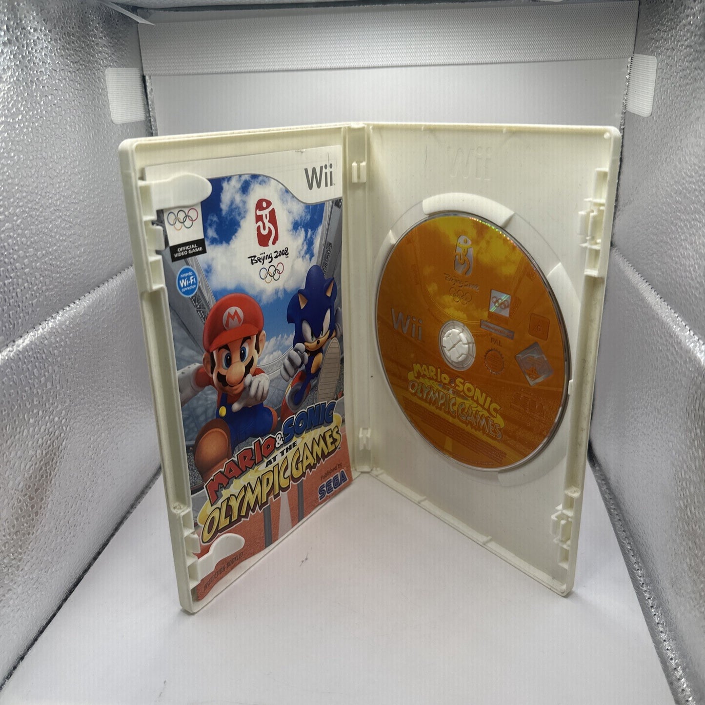 Mario & Sonic At The Olympic Games • Nintendo Wii Game + Manual PAL AUS • SEGA