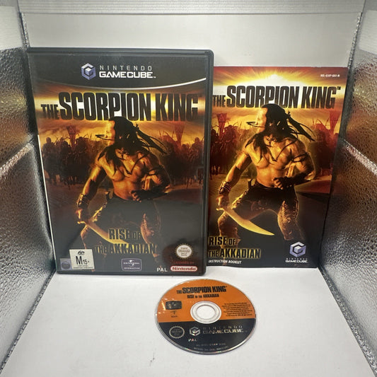 The Scorpion King: Rise of The Akkadian • Nintendo GameCube + Manual (2002) PAL