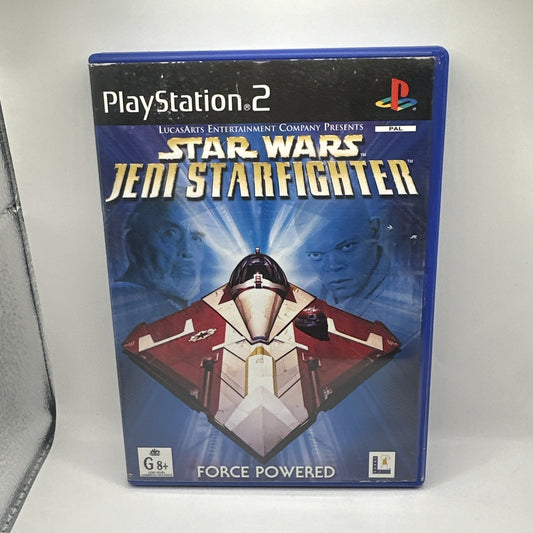 Star Wars: Jedi Starfighter • PlayStation PS2 Game (2002) PAL AUS • LucasArts