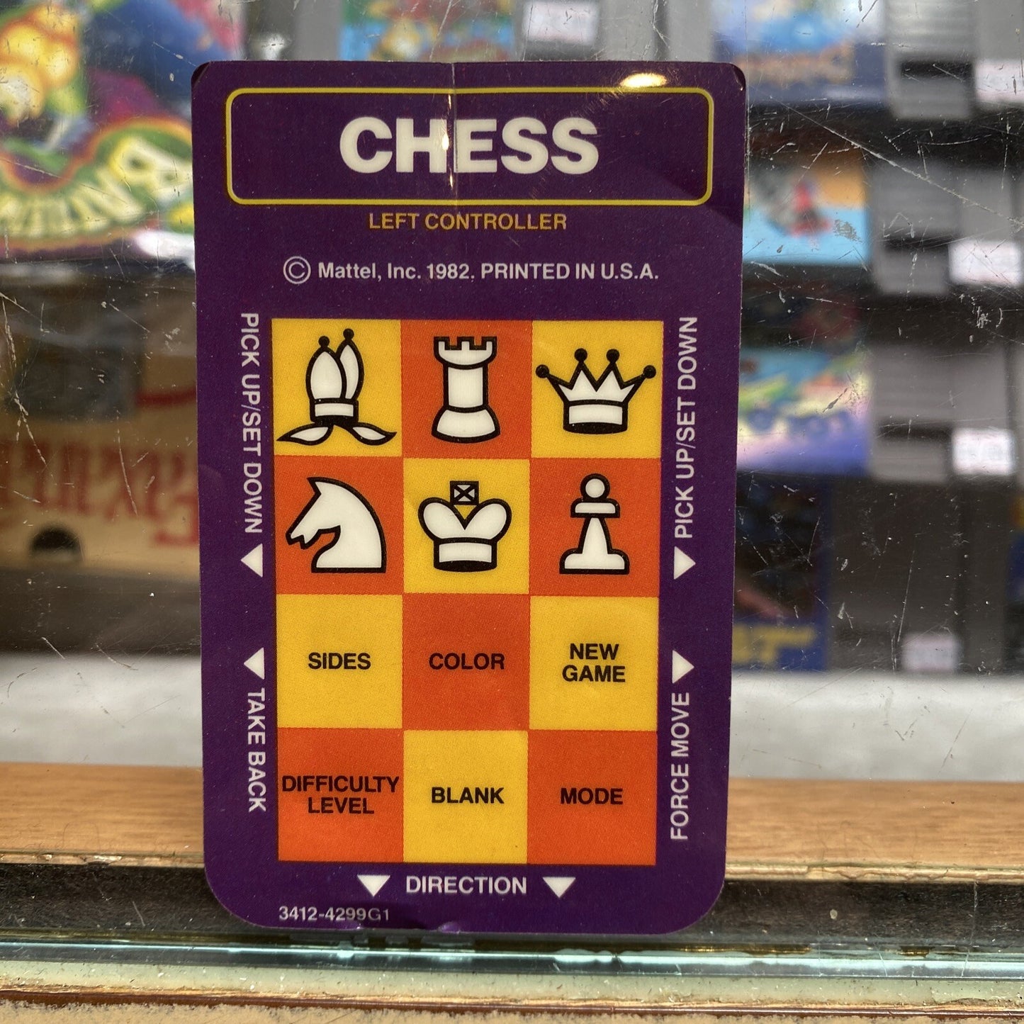 USCF Chess Intellivision Game In Box (1982) Only 1 Overlay Included • BOXED