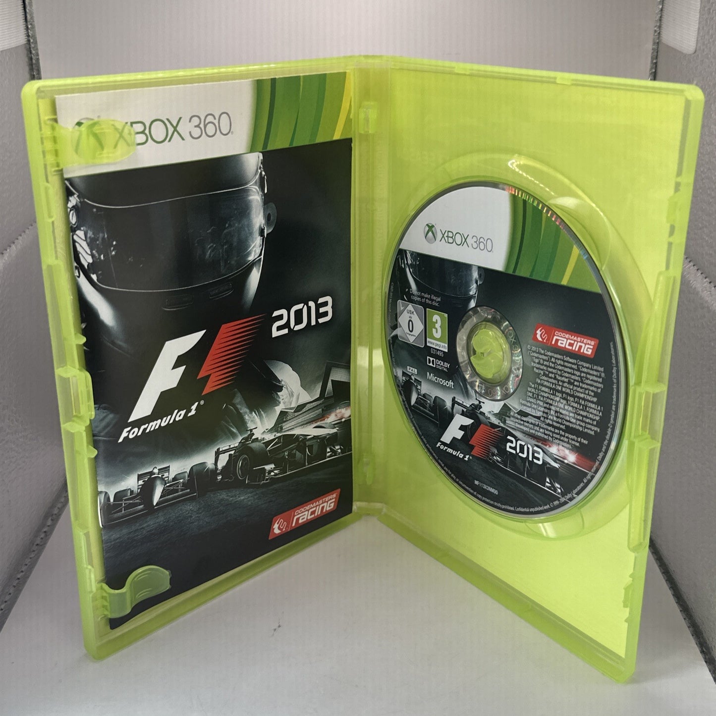 F1 2013 - Classic Edition • Xbox 360 Game + Manual (2013) PAL AUS • Formula 1 13