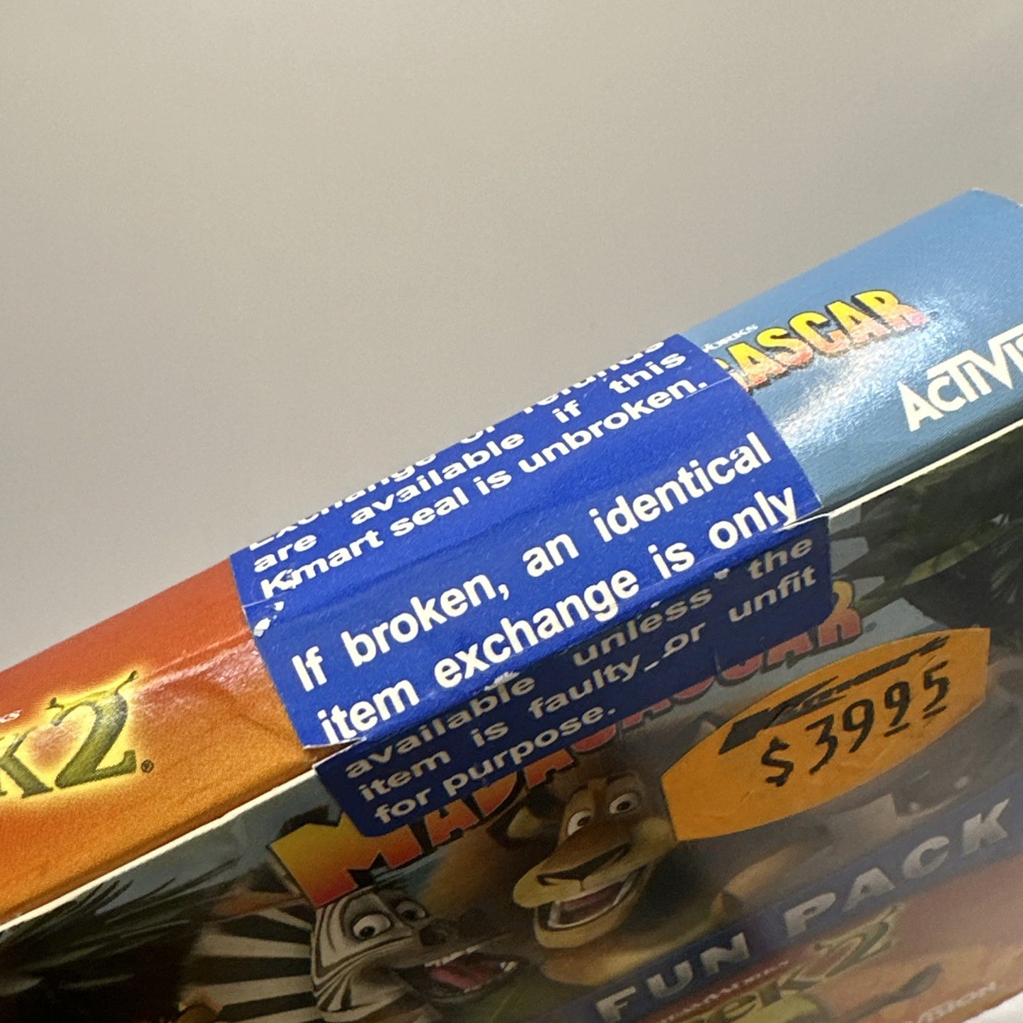 Shrek 2 + Madagascar • Nintendo Gameboy GBA Game + Manual/Box BOXED Complete CIB