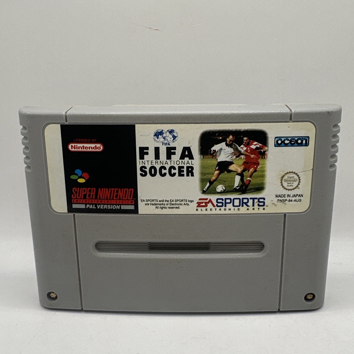 FIFA International Soccer • Super Nintendo SNES Game (1994) PAL • Cartridge Only