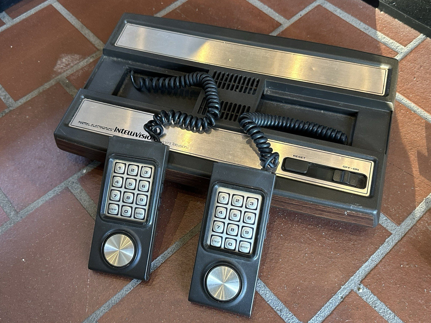 Mattel Intellivision Console + 2 Games + Cords • 100% Tested & Working (1979)